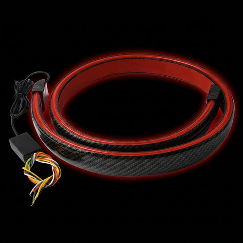Alerón Trasero LED Universal AutoFlex™ | Luz de Freno y Direccionales